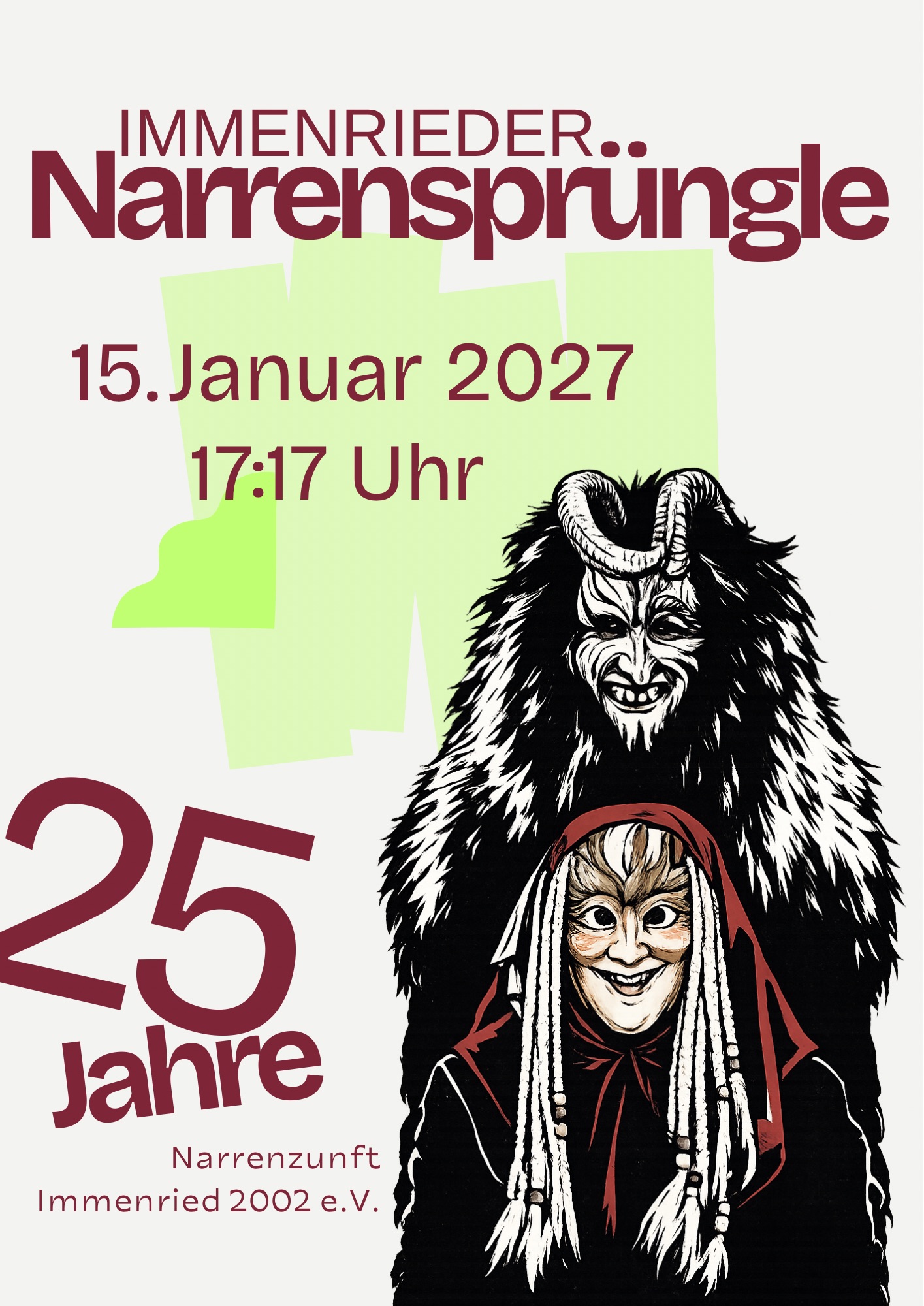 Flyer Narrensprüngle 2027